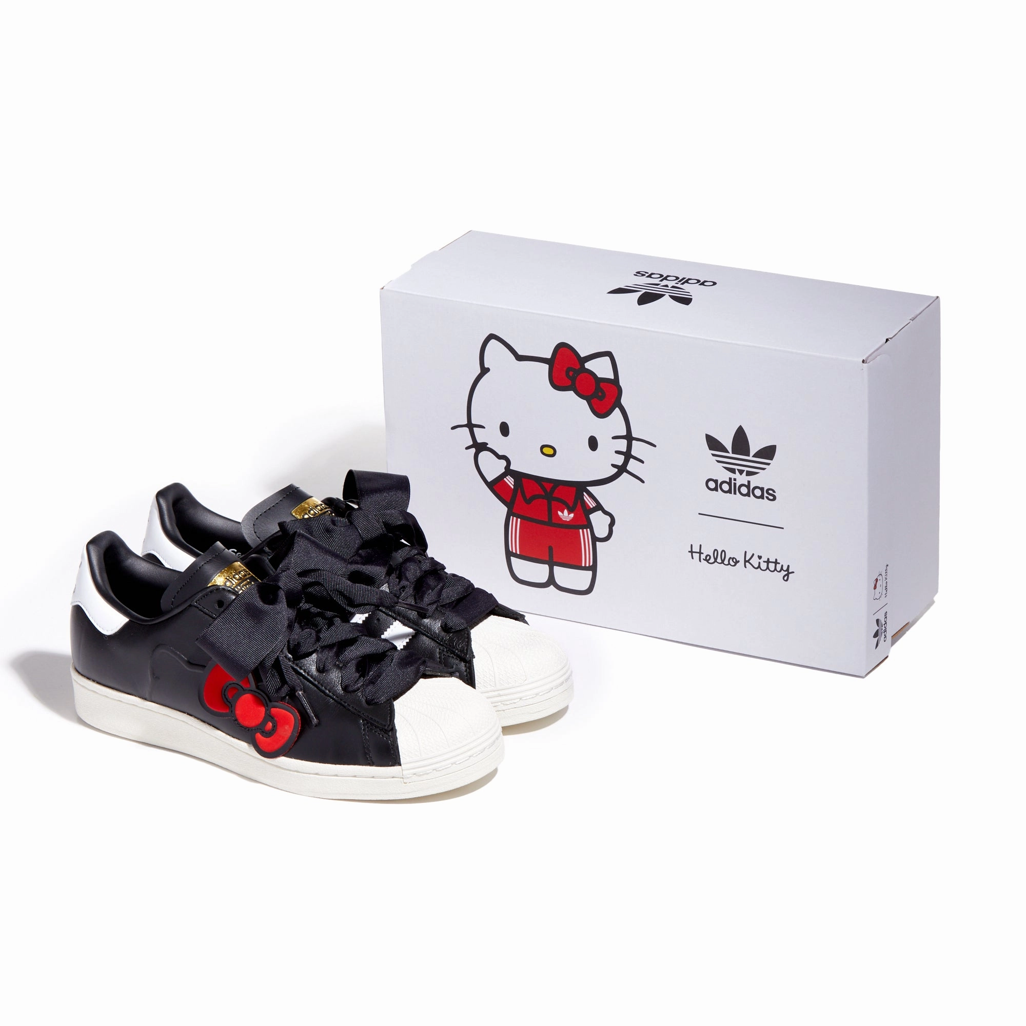 Hello Kitty x adidas Superstar Ribbon Sneakers (Youth) Adidas Matchcourt Skate Shoes