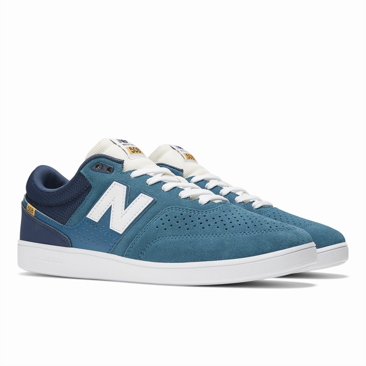 New Balance Numeric Men's Brandon Westgate 508 Teal White Shoes New Balance Ct 300 Sneaker