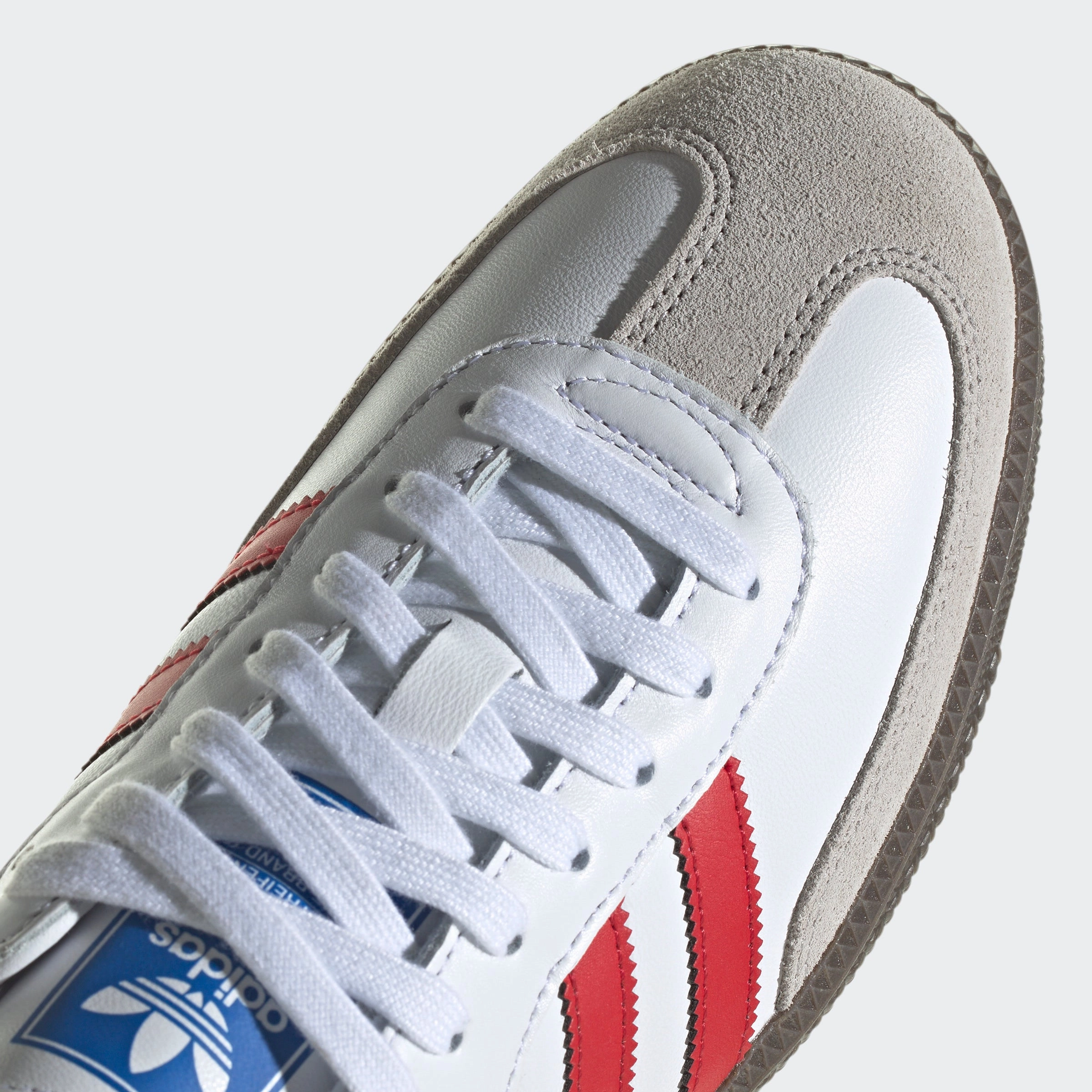 Adidas Low Profile Shoes Unisex adidas Originals Samba OG Shoes Cloud White Better Scarlet