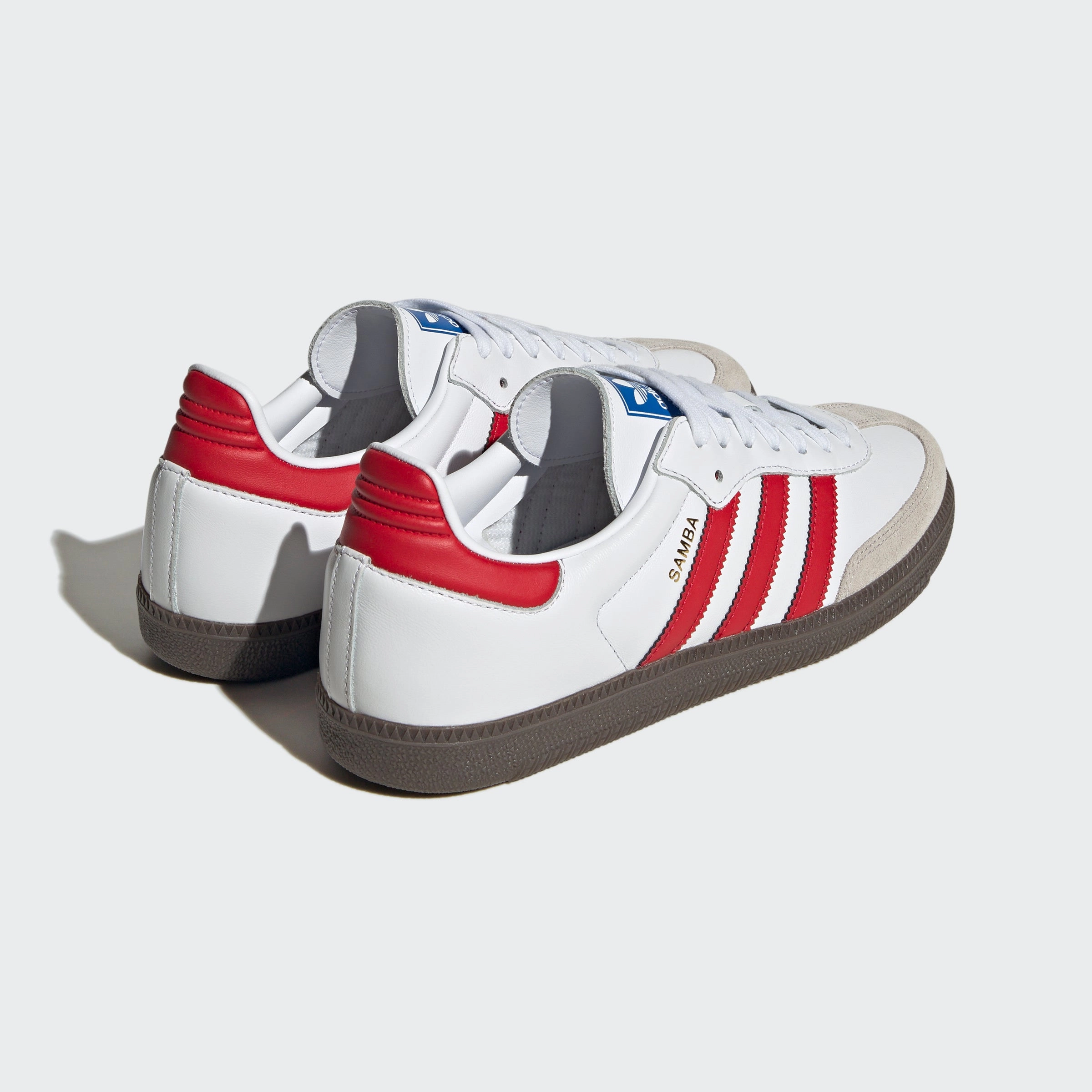 Unisex adidas Originals Samba OG Shoes Cloud White Better Scarlet Uk Us Shoe Size Adidas