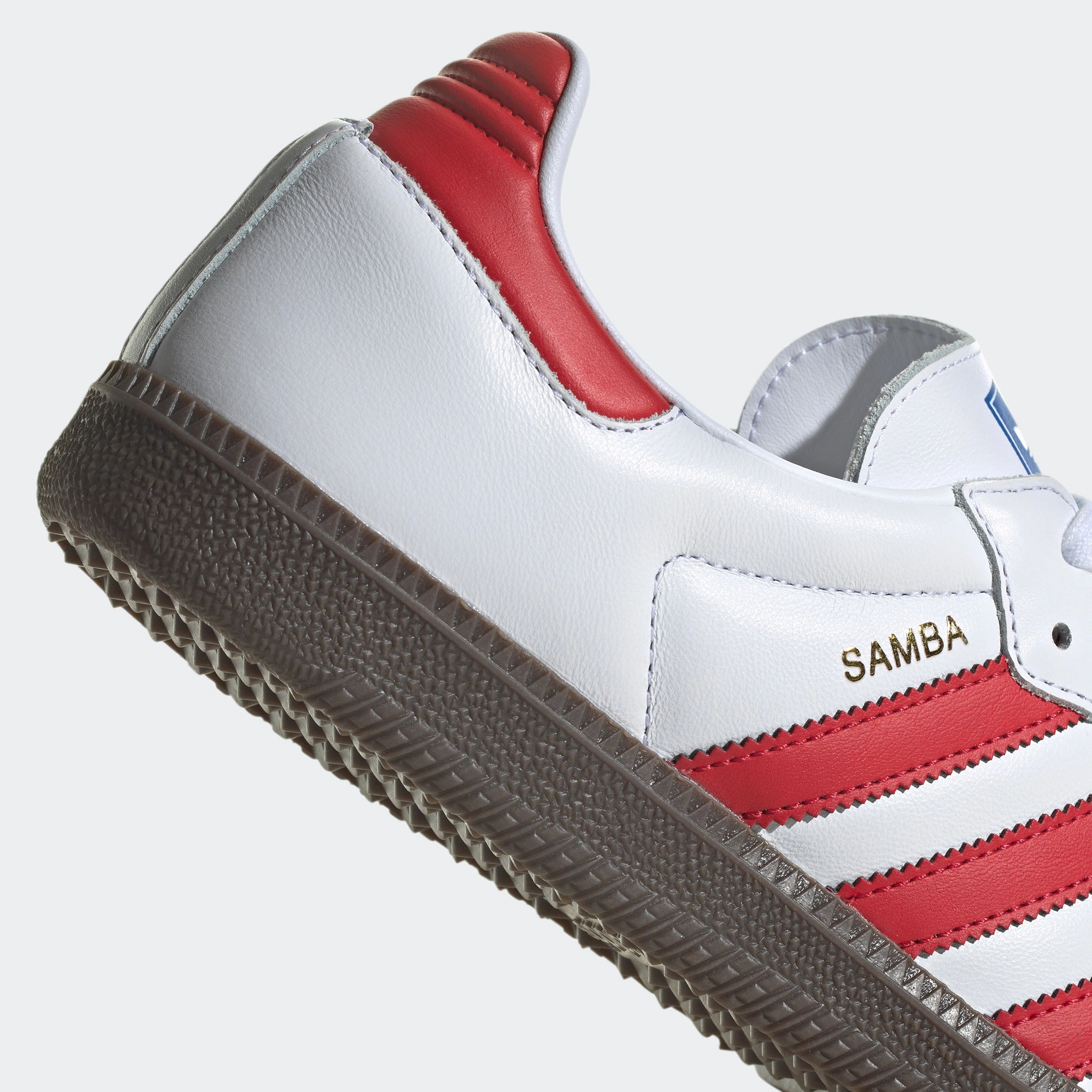 Unisex adidas Originals Samba OG Shoes Cloud White Better Scarlet Adidas Brand 3 Stripes Shoes