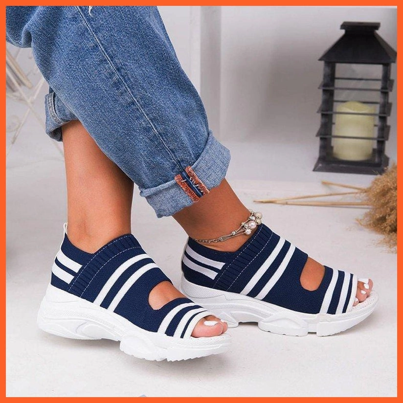 Bridal Shoes Ballerina Flats High Platform Heel For Women | Flat Slip On Shoes | Casual Women Sandals