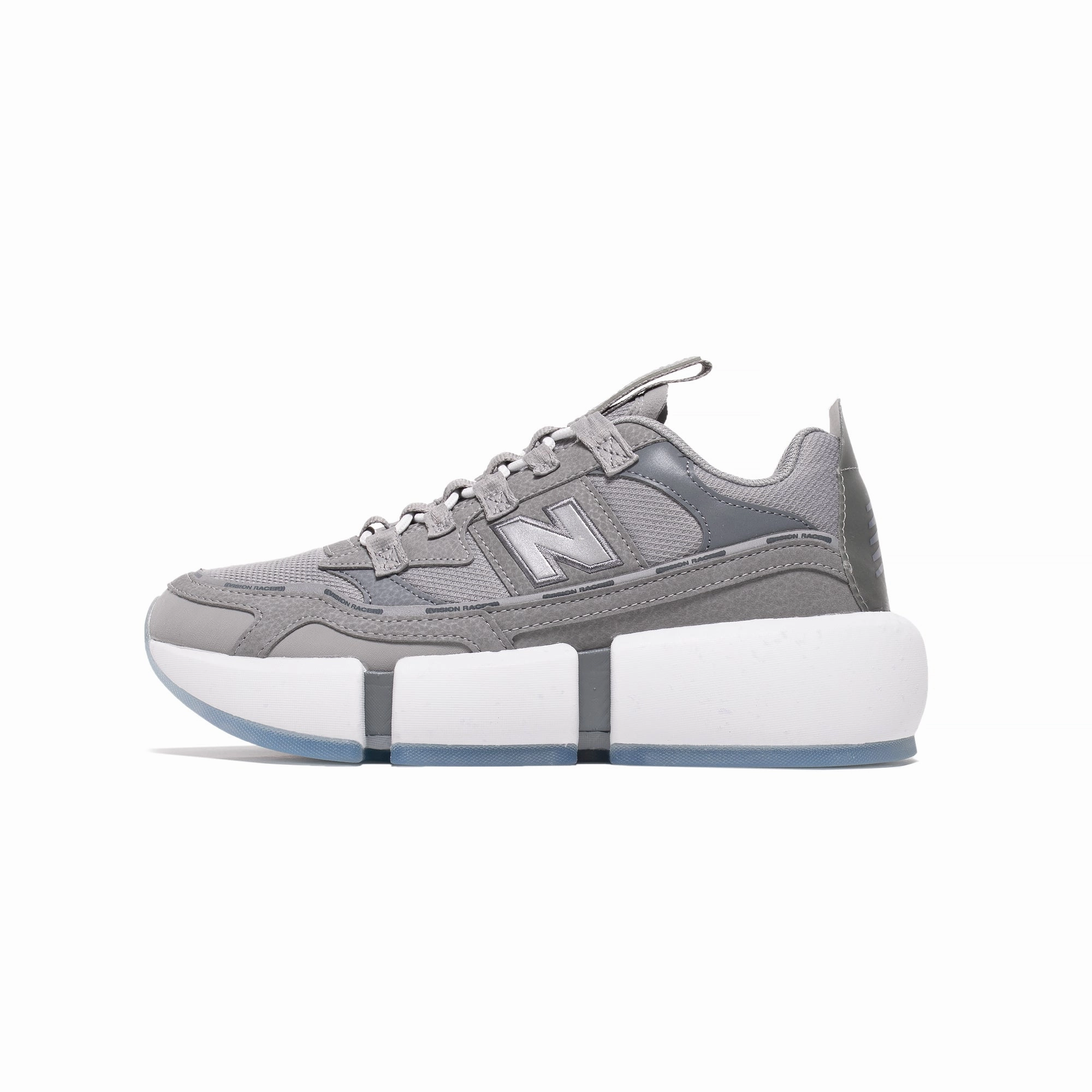 New Balance 550 Gray New Balance Mens Vision Racer Shoes 'Team Away Grey'