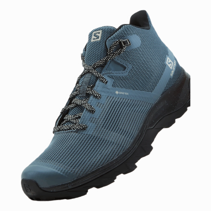 Outline Prism Mid Gtx W Stormy Weather/black/rainy Day Orthopedic Hiking Shoes