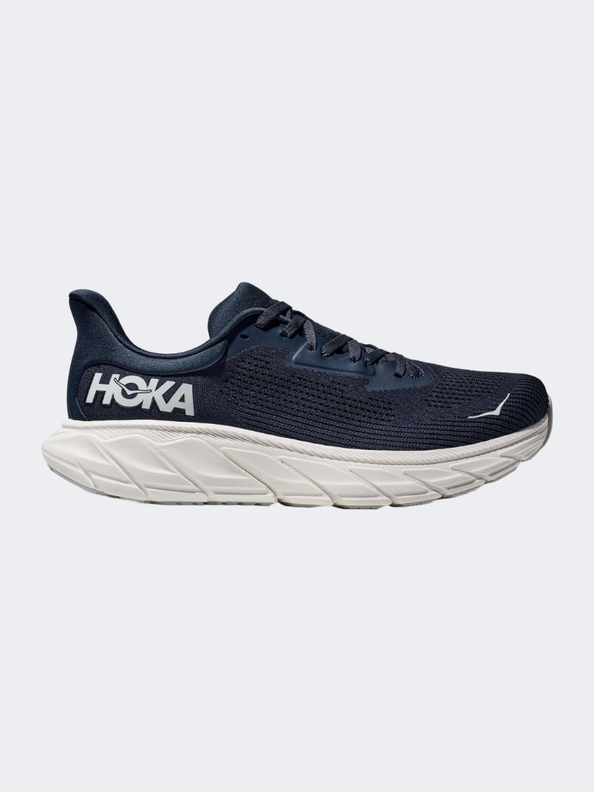 Hoka Arahi 7 Men Running Shoes Outer Space/White Training