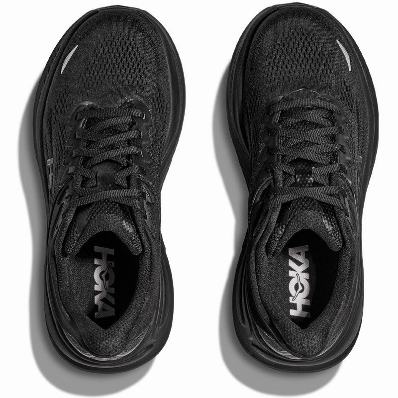 Netherlands HOKA Bondi 9 Black/Black 1162011 BBLC Men (LF)