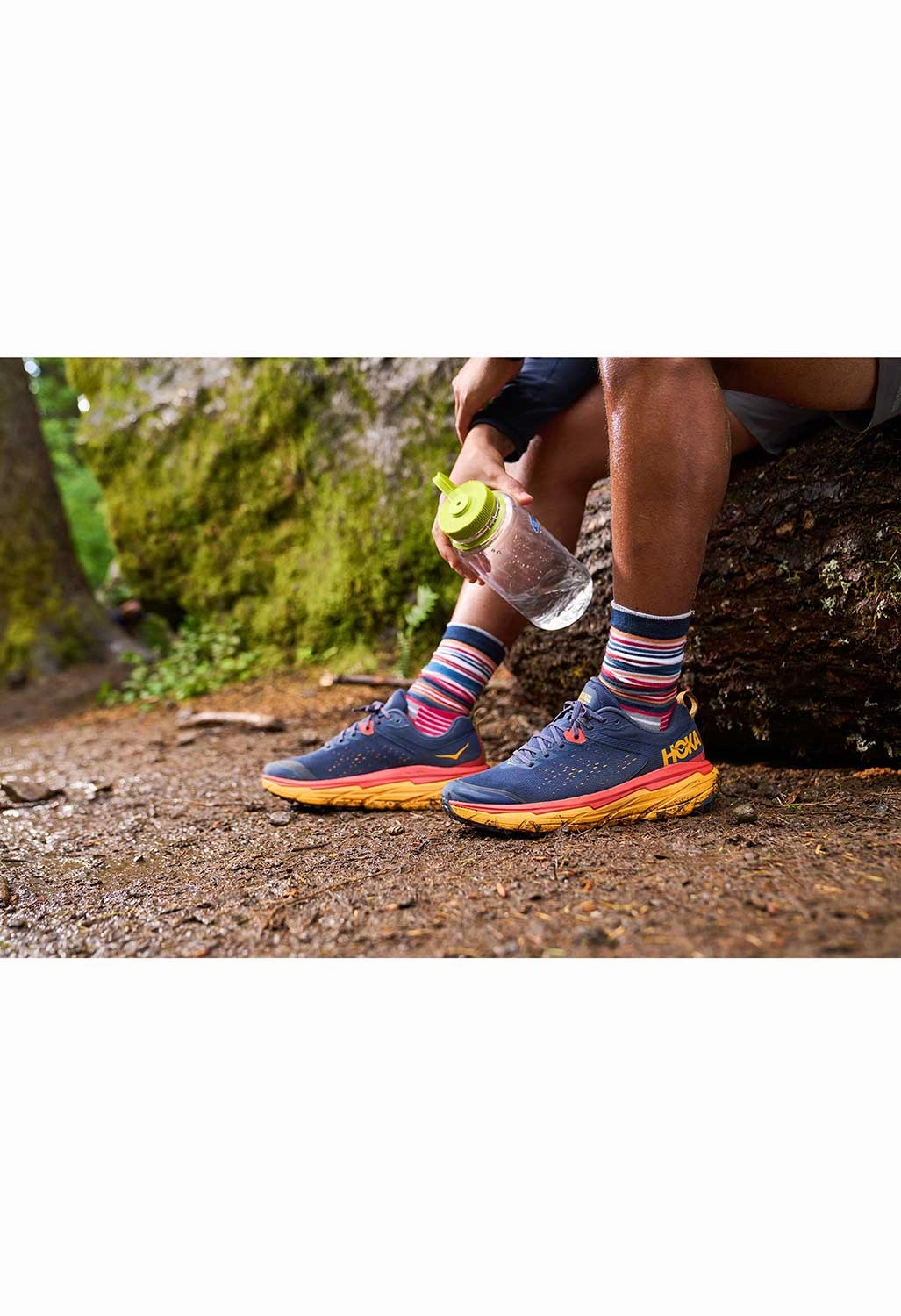 Hoka Challenger ATR 6 Men's Shoes - Outer Space/Radiant Yellow Amarillo Tx