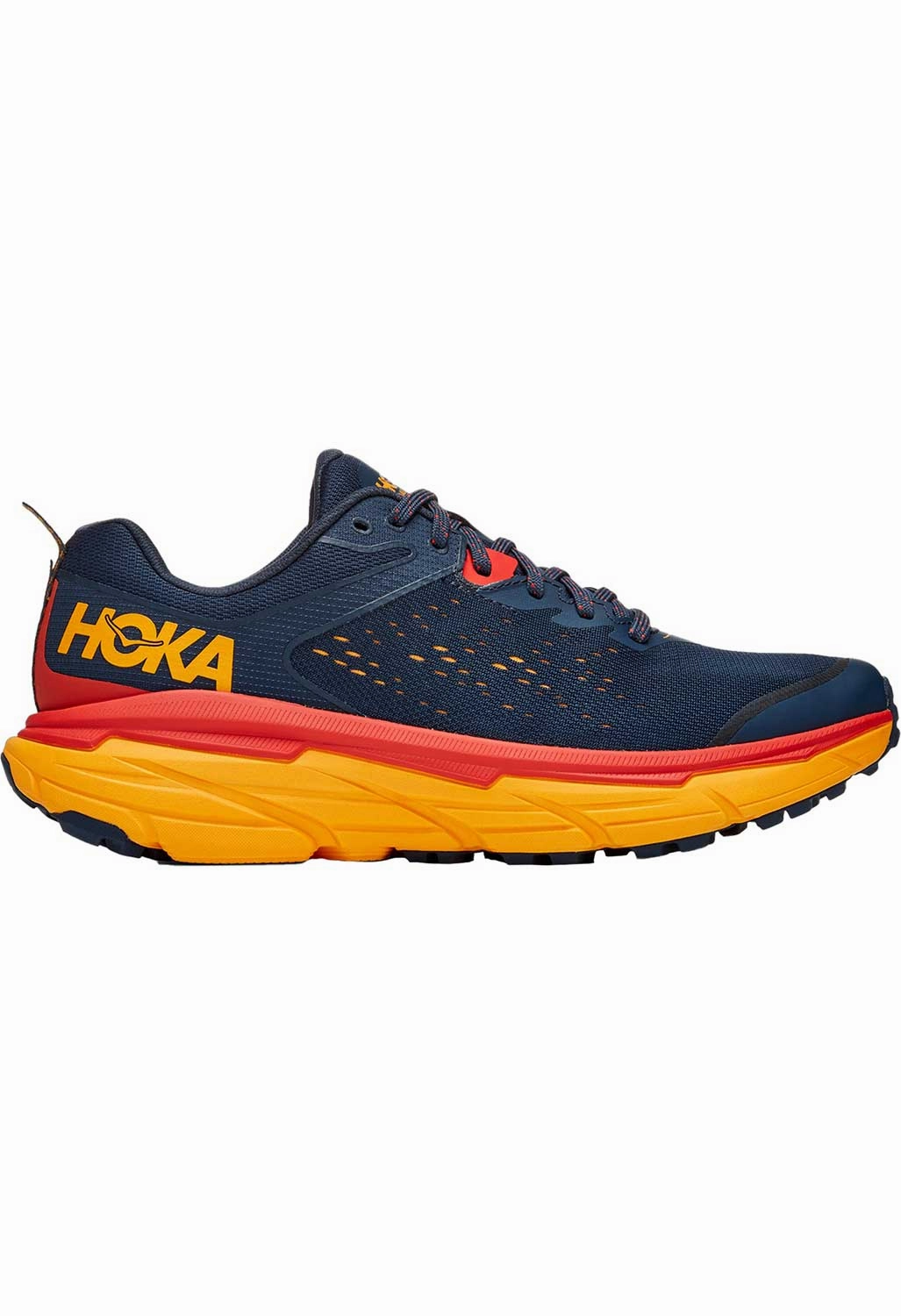 Studio City Hoka Challenger ATR 6 Men's Shoes - Outer Space/Radiant Yellow