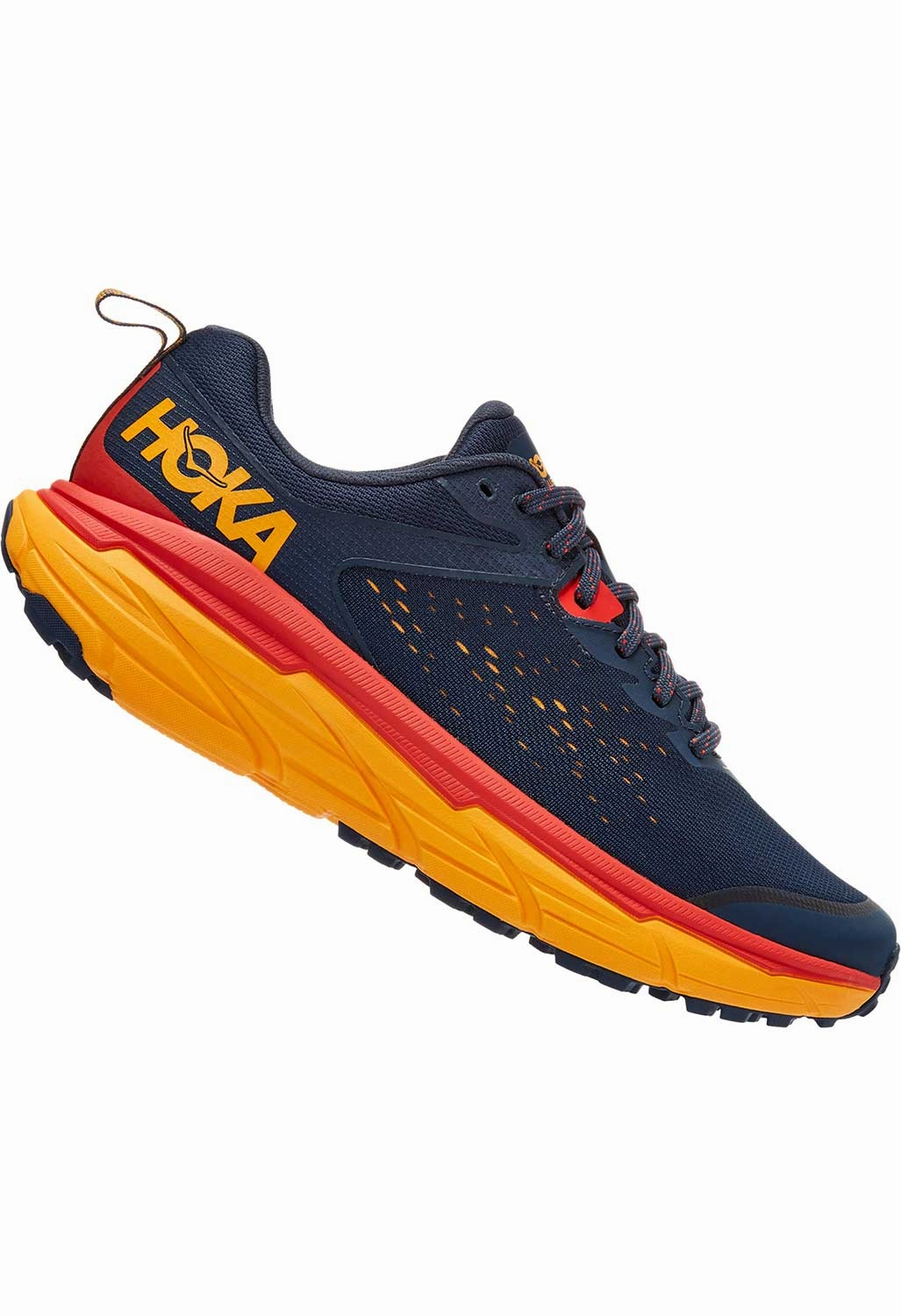 Hoka Challenger ATR 6 Men's Shoes - Outer Space/Radiant Yellow Best For Wide Feet
