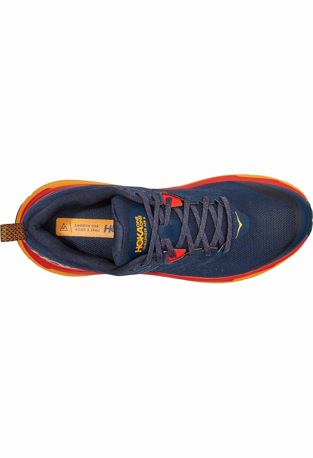 Hoka Challenger ATR 6 Men's Shoes - Outer Space/Radiant Yellow Stylish Shoes