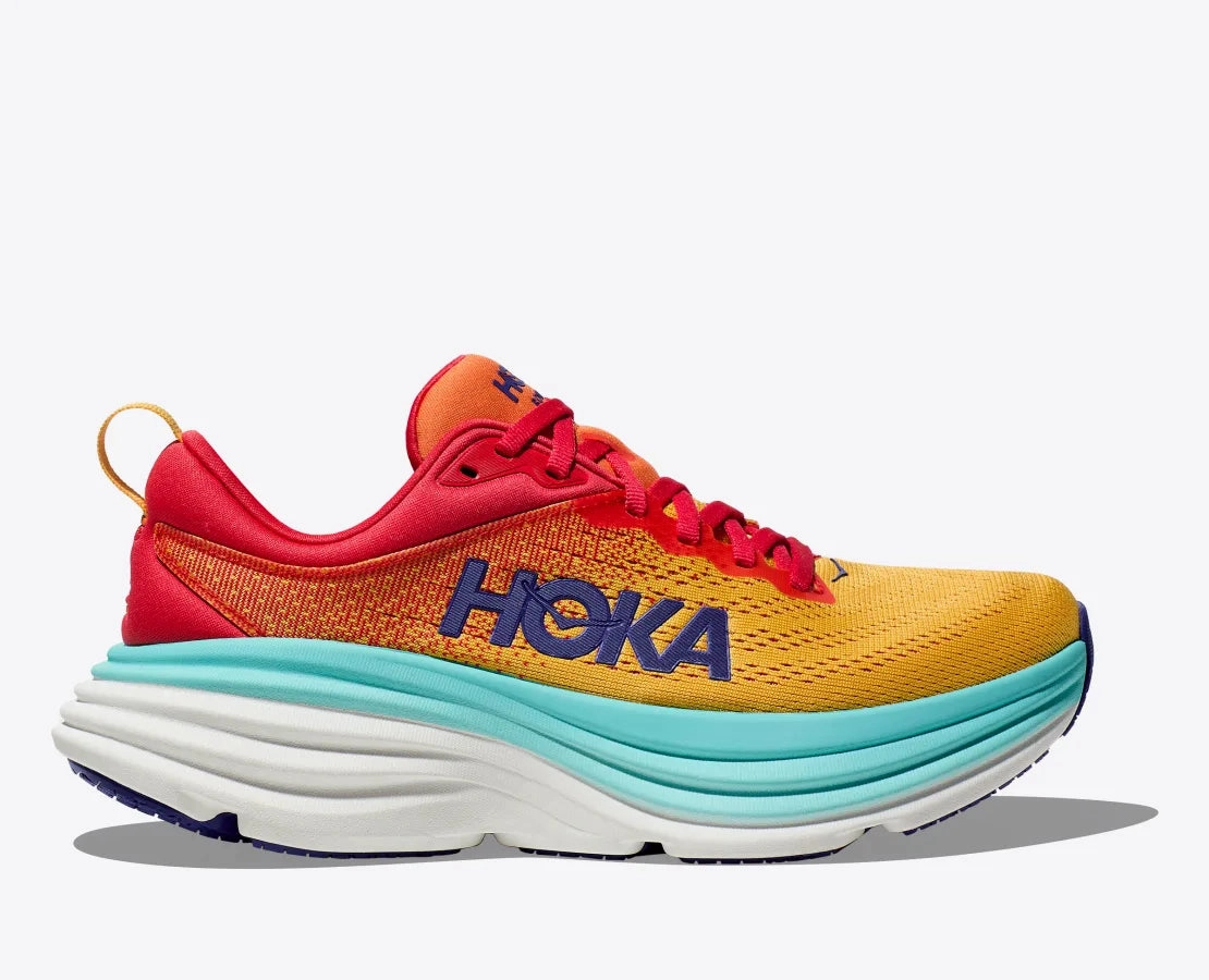 HOKA Men's Bondi 8 Cheap Flat Wedding Shoes