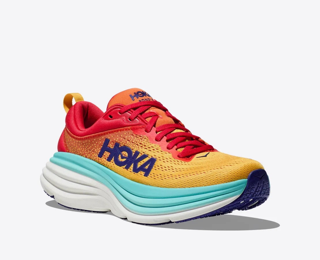 HOKA Men's Bondi 8 Pink Shoes
