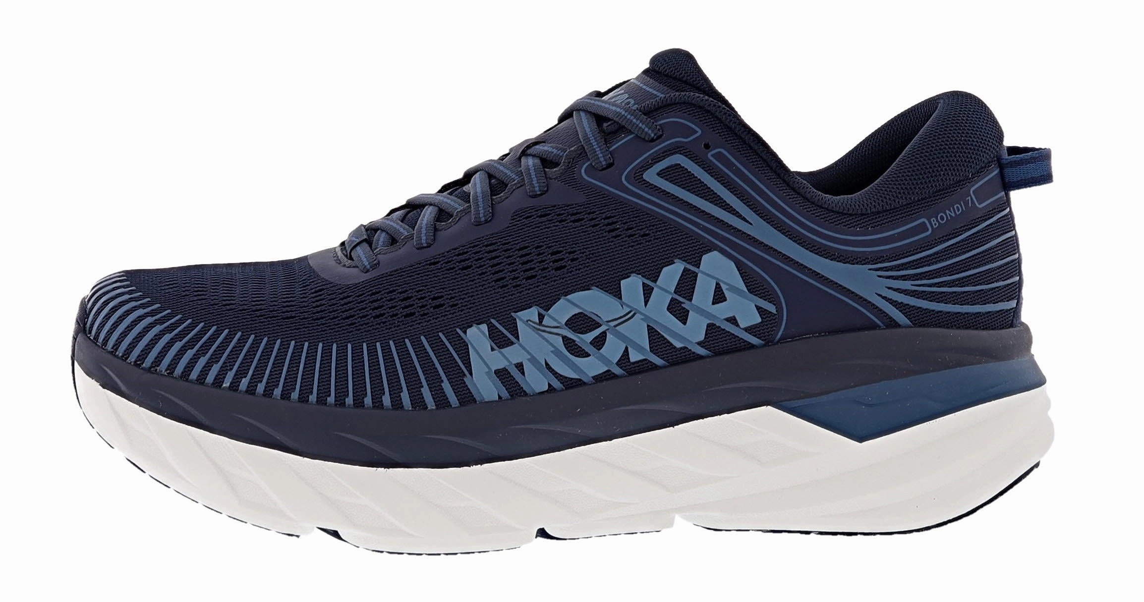 Hoka Men's Ultra Marathon Cushioned Running Shoes Bondi 7 Shoes Sold Near Me
