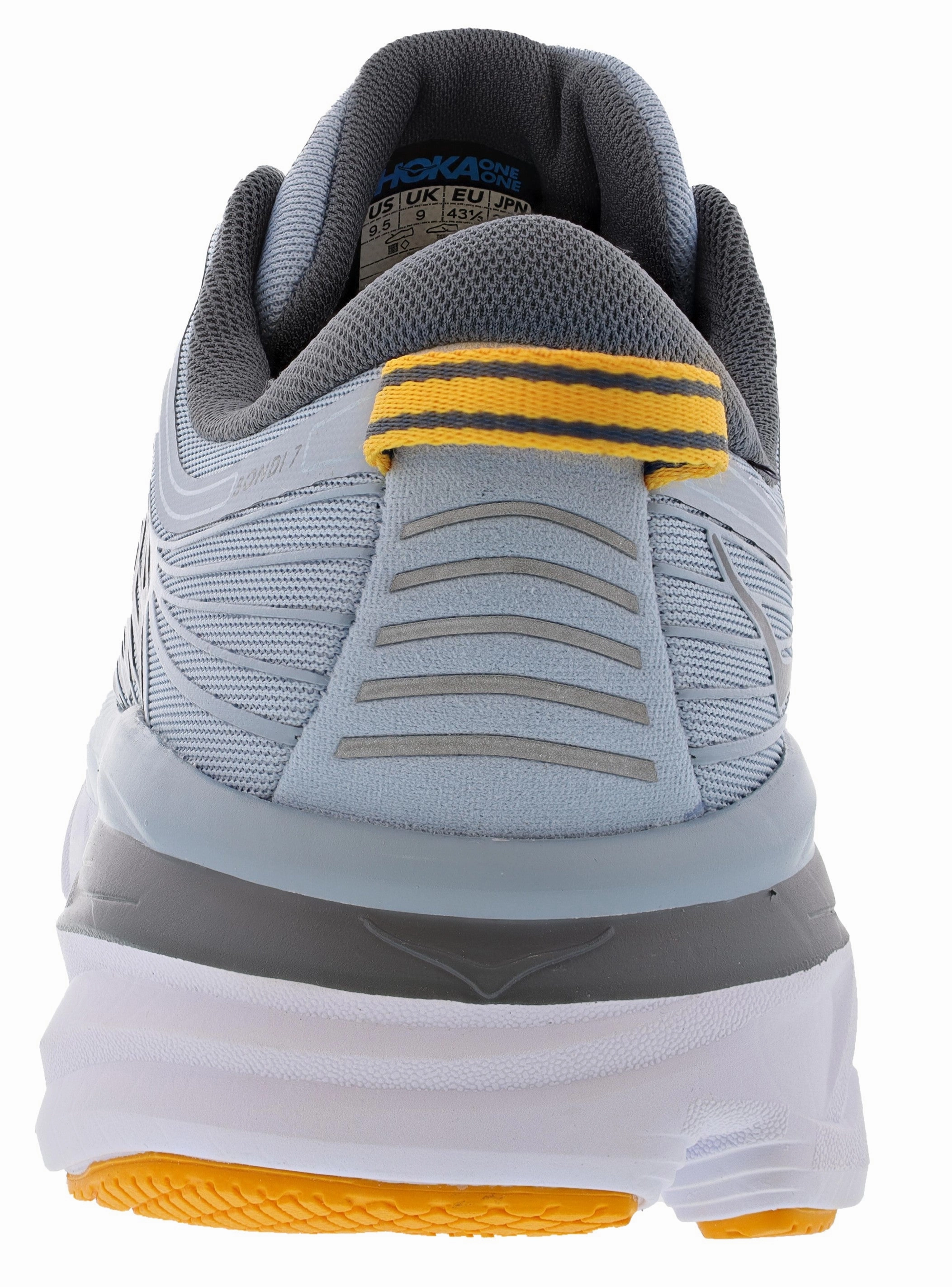 Hoka Men's Ultra Marathon Cushioned Running Shoes Bondi 7 Coolest