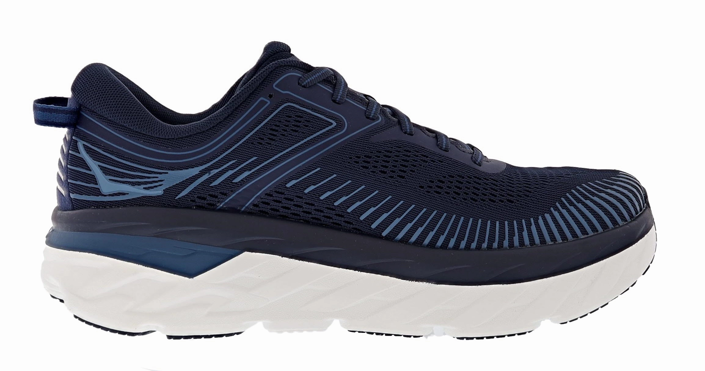 Hoka Men's Ultra Marathon Cushioned Running Shoes Bondi 7 Quincy Il