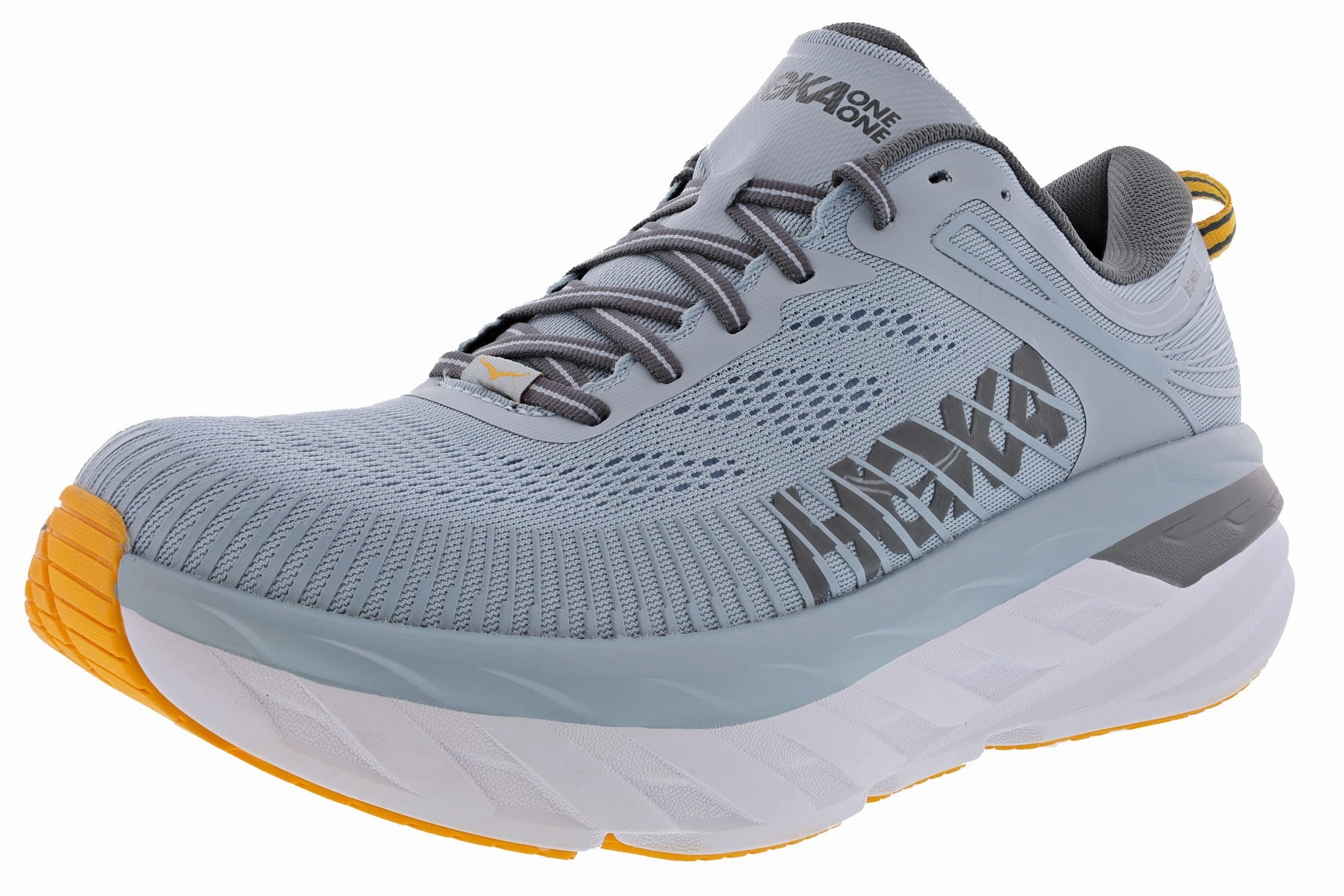 Hoka Men's Ultra Marathon Cushioned Running Shoes Bondi 7 Dsw Shoes