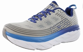 Hoka Men Ultra Marathon Cushioned Running Shoes Bondi 6 Shoes Clifton