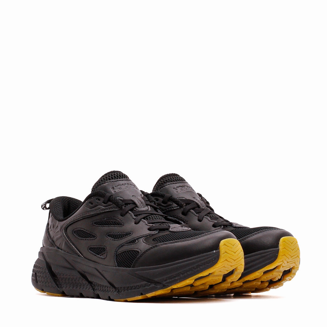 Hoka One One Men Clifton L Athletics Black 1160050-BBLC Fsa