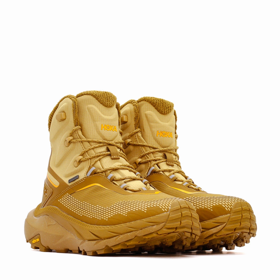 Hoka One One Men Kaha 2 Frost GTX Gore-Tex Honey 1155194-HYW Shoes For Flat Foot