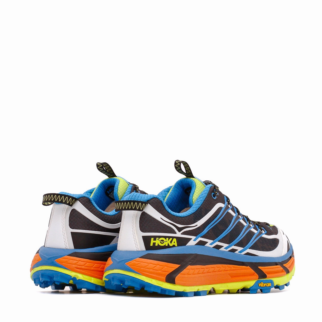 Hoka One One Men Mafate Three2 Black Diva Blue 1141572-BDVB Best Deals On