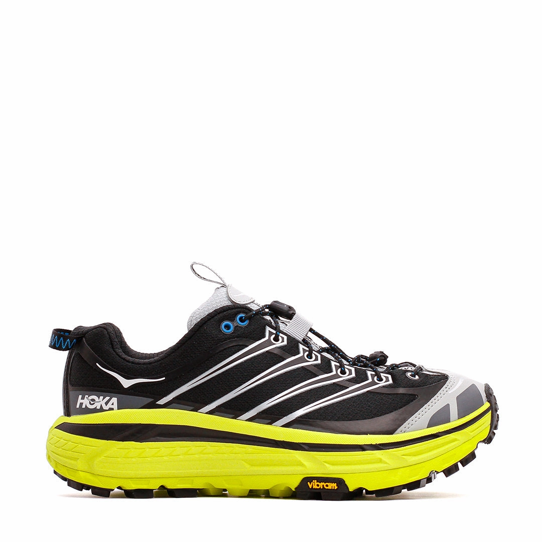 Dark Blue Hoka One One Men Mafate Three2 Black Hoka Citrus 1141572-BHK