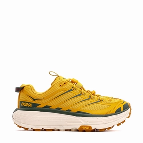 Tyler Texas Hoka One One Men Mafate Three2 Golden Yellow Eggnog 1141572-GLW