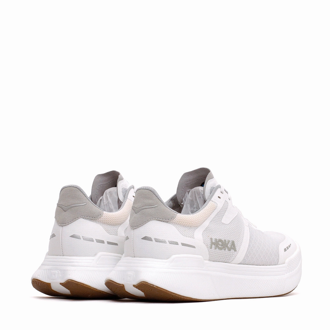 Hoka One One Unisex Transport X White 1152450-WWH Best For Flat Feet