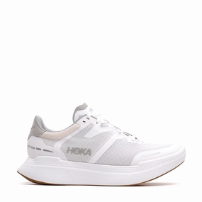 Hoka One One Unisex Transport X White 1152450-WWH Shoes For Achilles Tendonitis