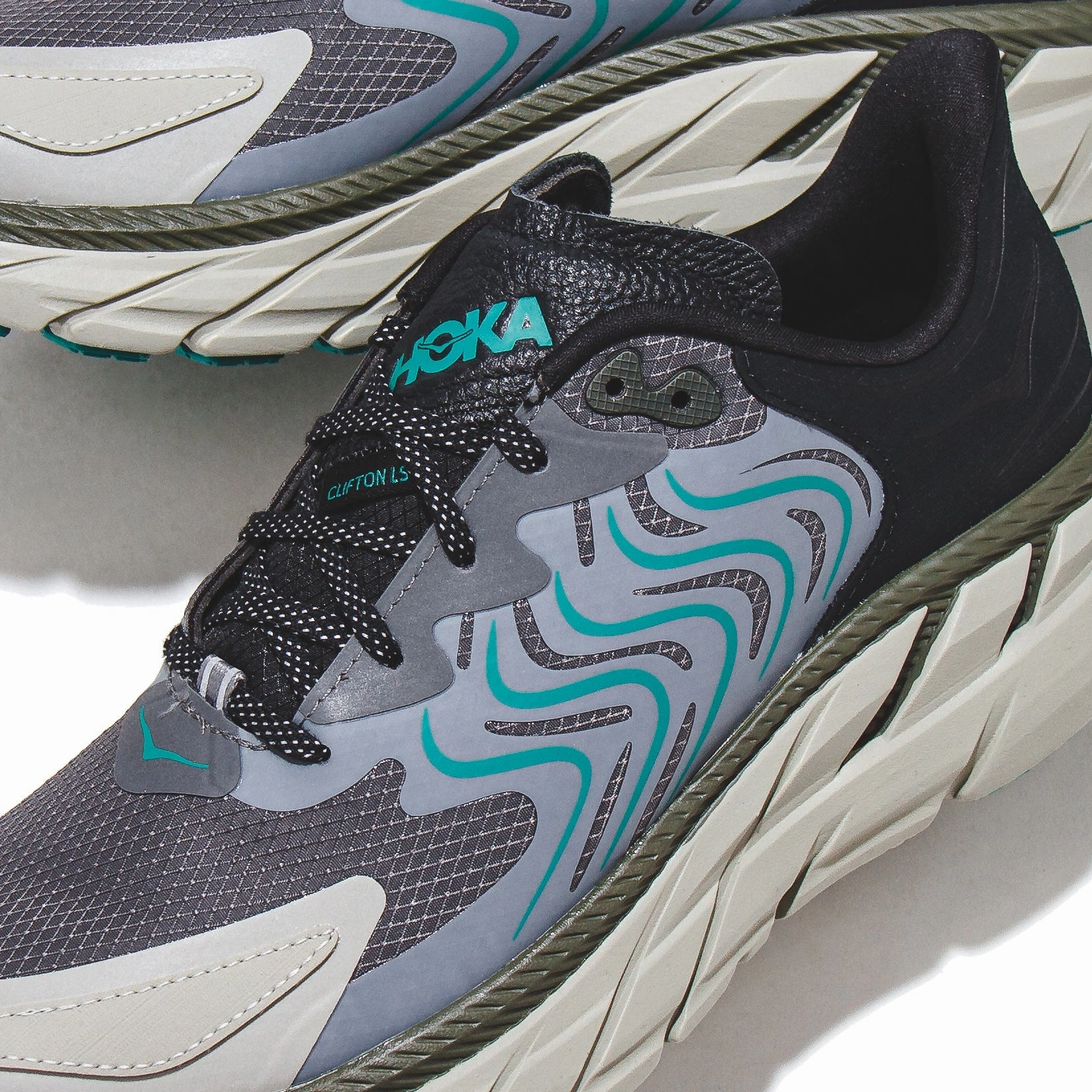 Make You Taller Hoka One One Men Clifton LS TS Castlerock Barley 1150920-CKB