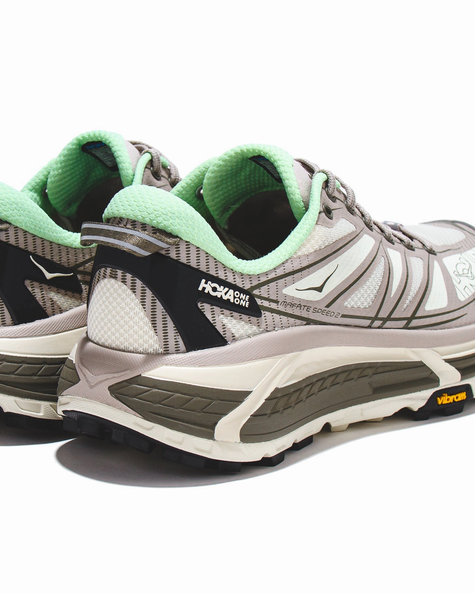 Hoka One One Unisex Mafate Speed 2 Putty Eucalyptus 1126851-PTYC Tennis Shoes