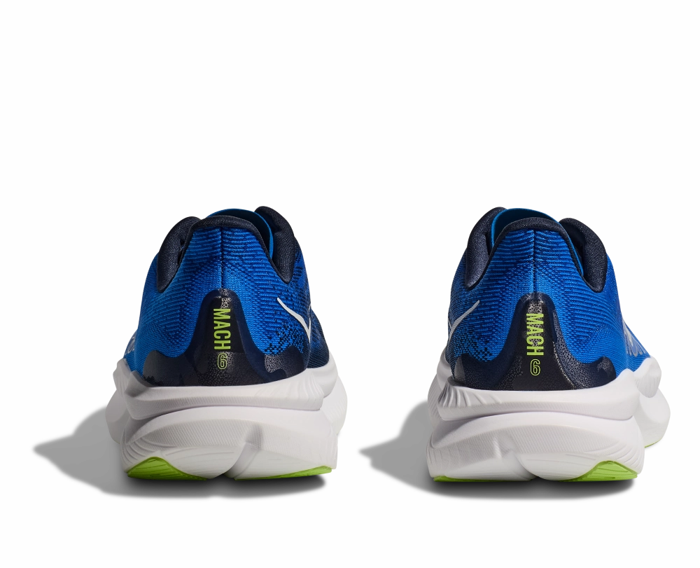 'HOKA' Men's Mach 6 - Electric Cobalt / Varsity Navy Should I Size Up For Shoes