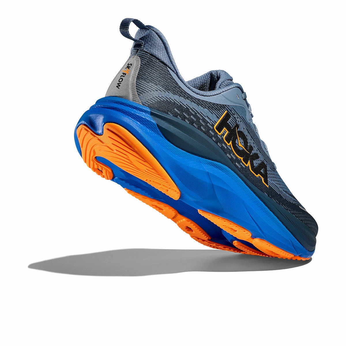 Hoka Skyflow Mens | Downpour / Thunder Cloud Lacing