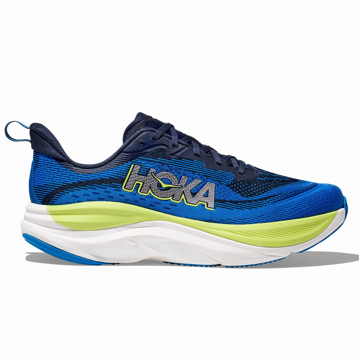 Hoka Skyflow Mens | Varsity Navy / Electric Cobalt Shoes One One Bondi 6