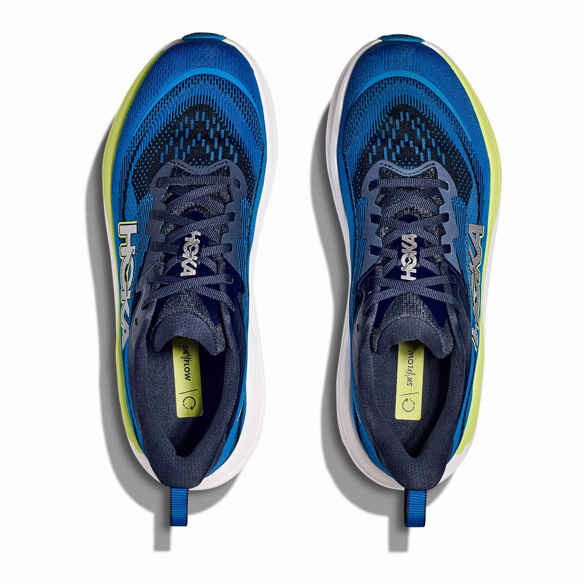 Light Weight Hoka Skyflow Mens | Varsity Navy / Electric Cobalt