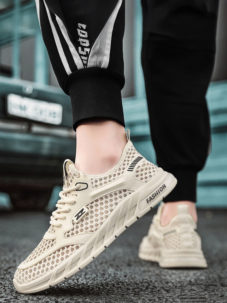 Hollow out breathable casual versatile tennis shoes Nunn Bush Sneakers