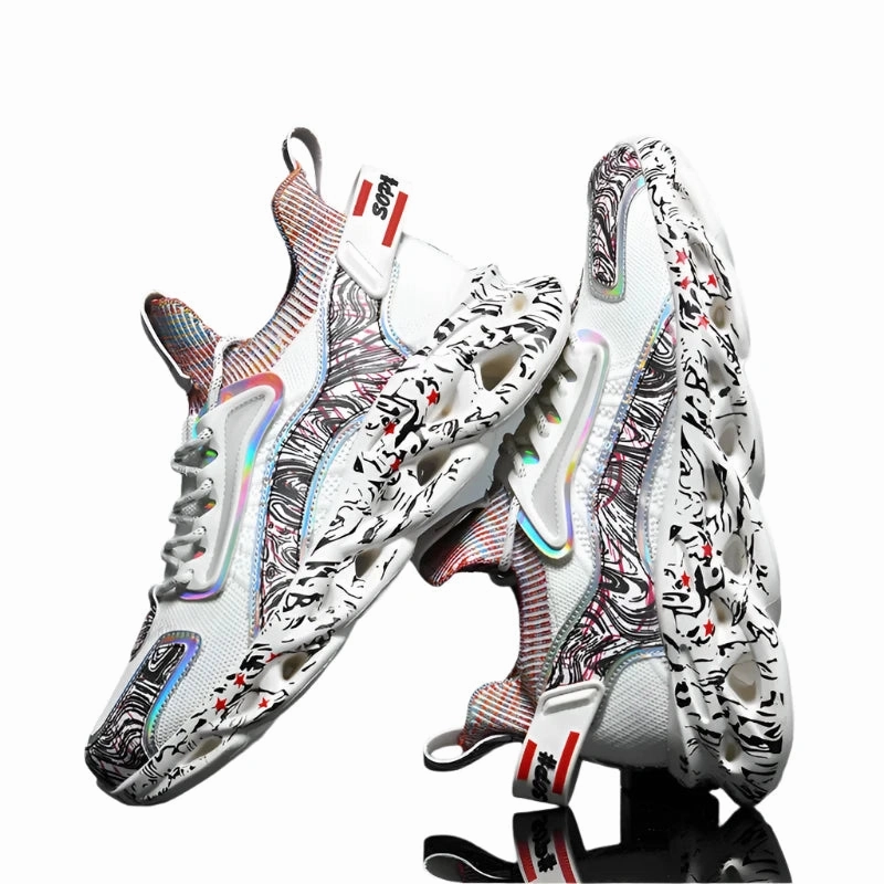 Men's Luxury Sneakers - Breathable Casual Trainers, Fashion Loafers, and Running Shoes for Everyday Comfort Wide Tennis Sneakers