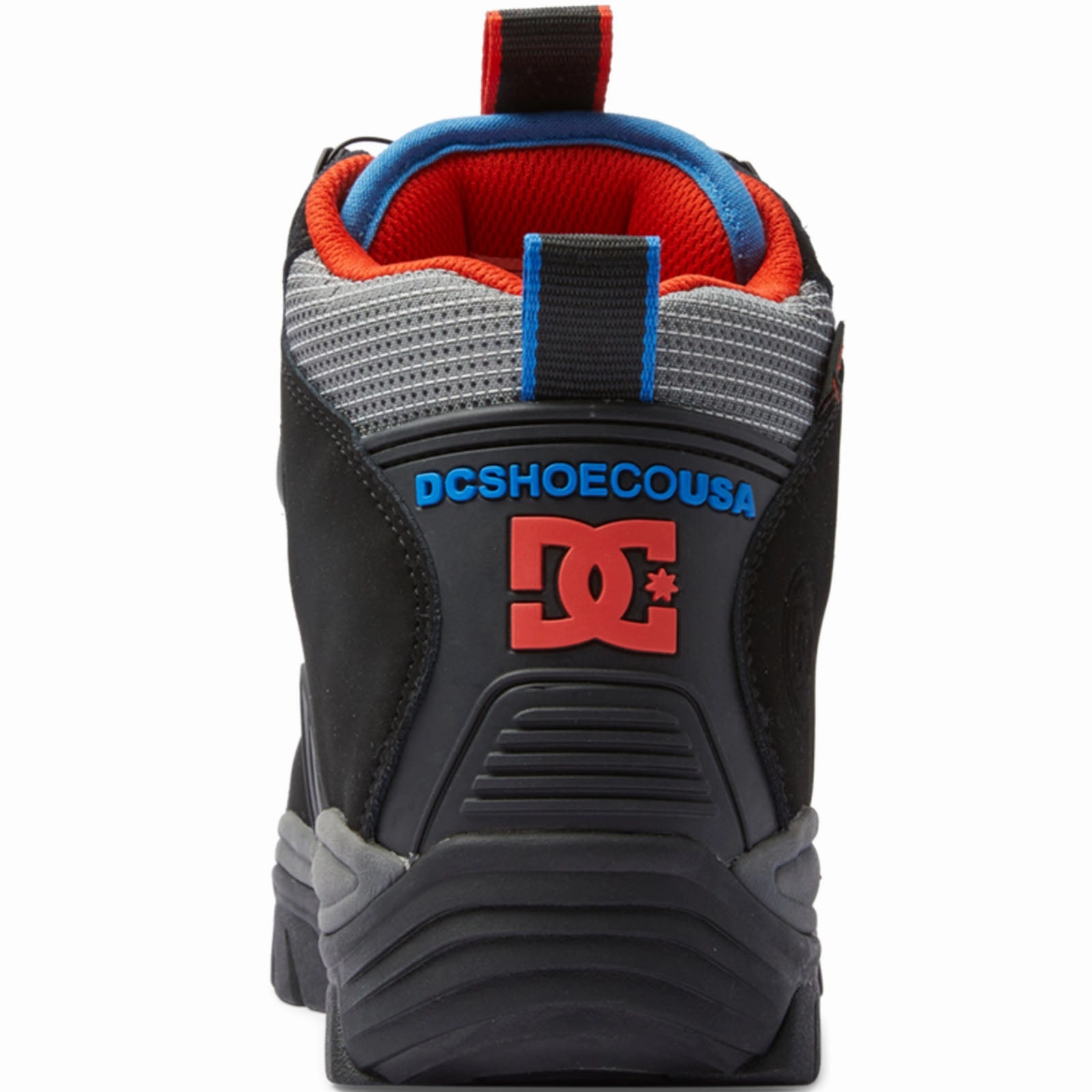 Wedge Boots Knee High DC Shoes Mens Navigator LX Leather Waterproof Boots - Black