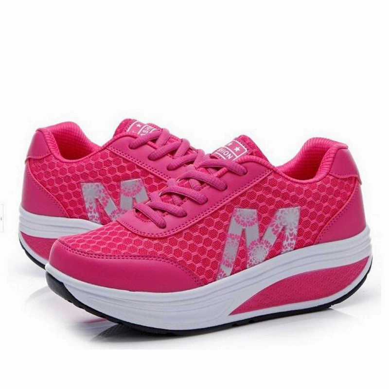 2017 Slimming women running shoes women sneakers Women Platform Fitness Shoes Lady Spring Summmer Fitness shoes #2716 Best Trail Running Shoes Waterproof