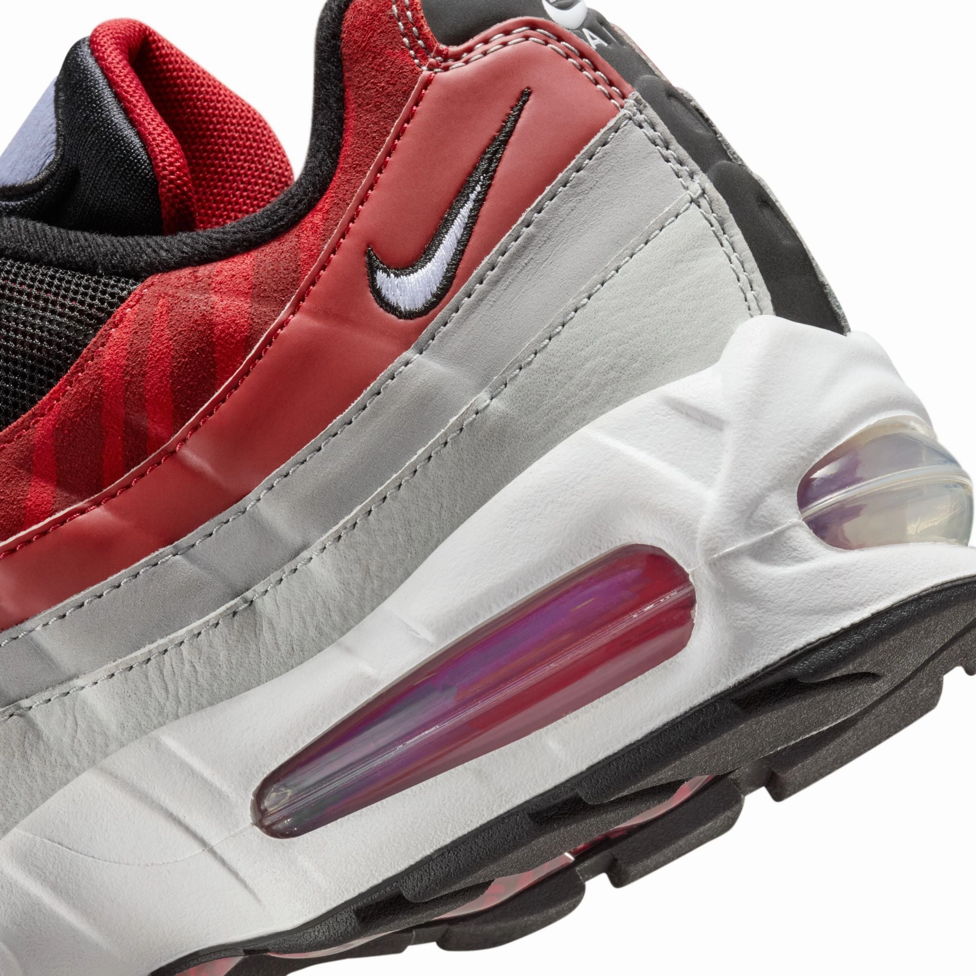 Nike Morehouse Air Max 95 "Big Bubble" Men's Nike College Shoes Black/white-dark Team Red-varsity Red II7276-001 Asics Shoes Cecilie Bahnsen