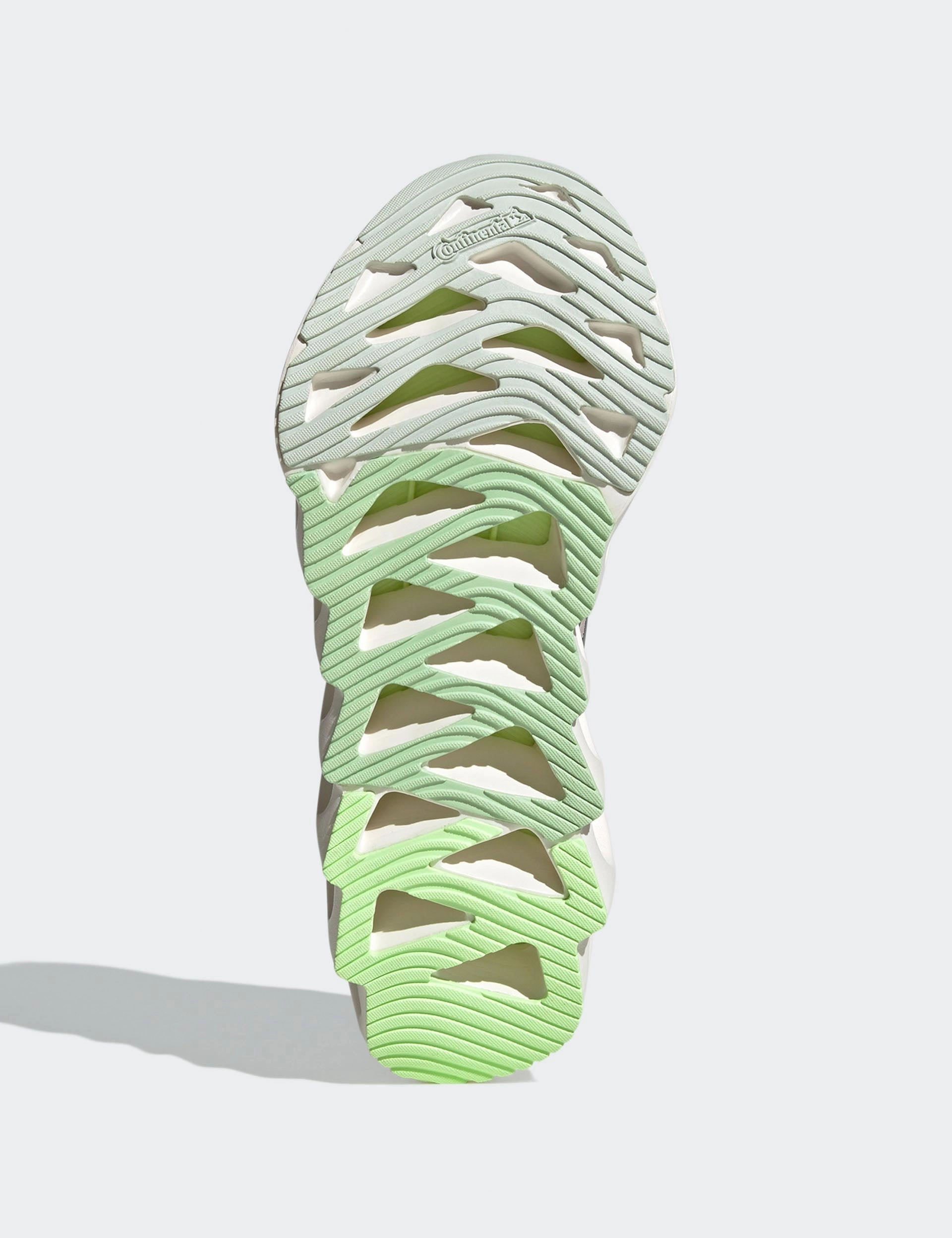 Switch FWD Running Shoes - Linen Green/Silver Metallic/Putty Mauve Street Soccer Shoes Adidas