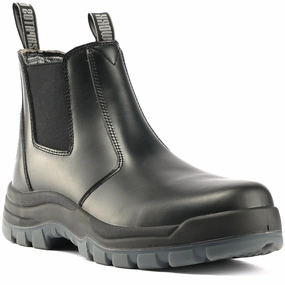 African Ranger Boots 80N05 Soft Toe 6" Waterproof Mens Work Boots, Non-Slip Puncture-Proof Safety Anti-Static Working Shoes