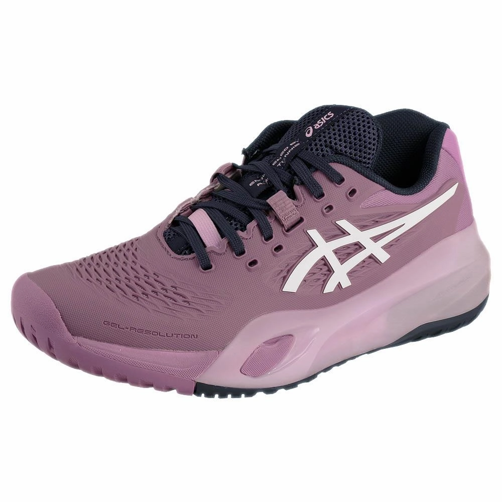 Asics Women's Gel-Resolution X - D Width - Ube/White Asics Gel Lyte Iii Running Shoes