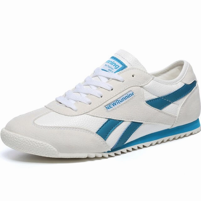 Flex Runner Running Shoes Hundunsnake Grey Leather Women's Running Shoes For Women