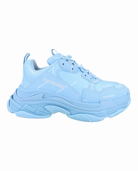 Balenciaga Triple S Allover Logo Sneaker Mens 536737-W2FA1-4090 Age For Silver Sneakers