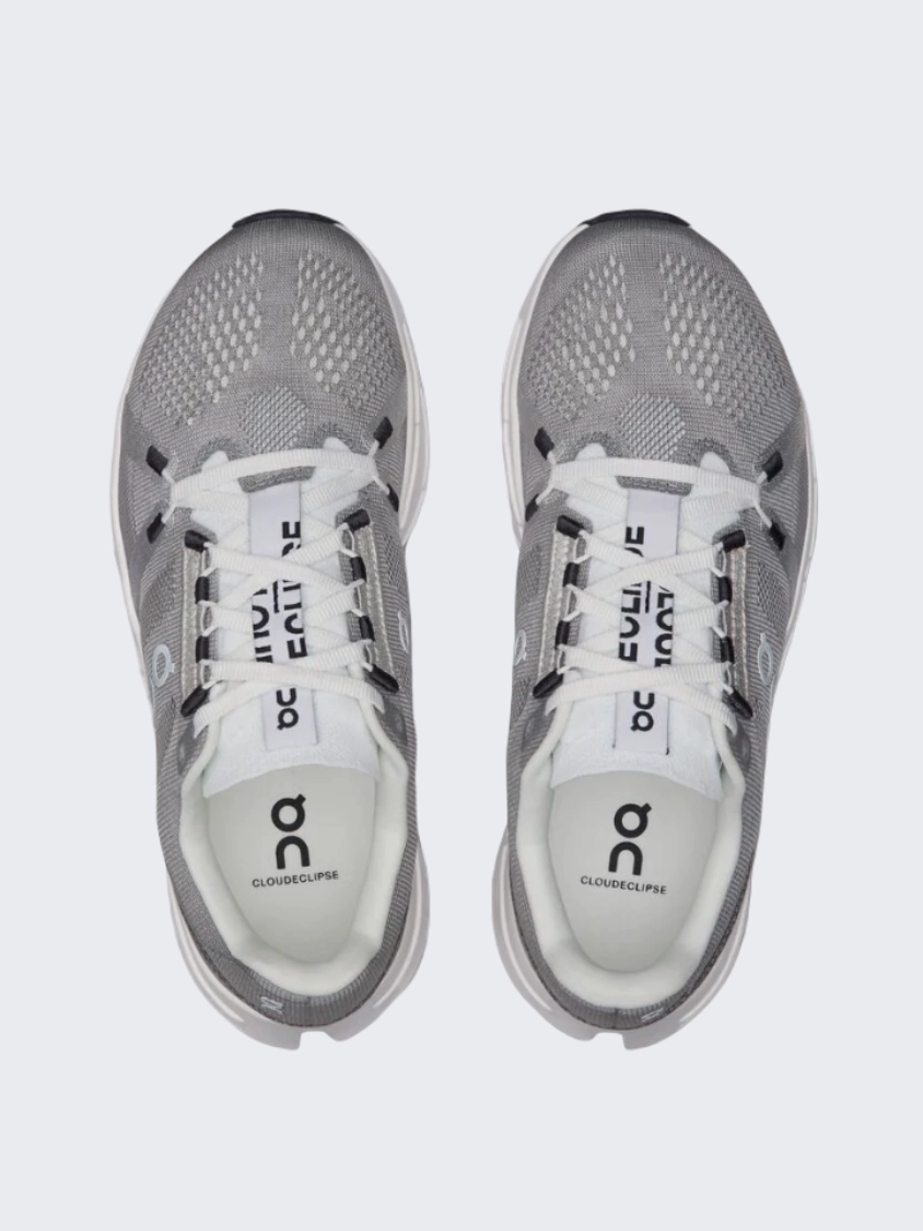 On Cloudeclipse 1 Women Running Shoes Alloy/White Size 11 Running Shoes