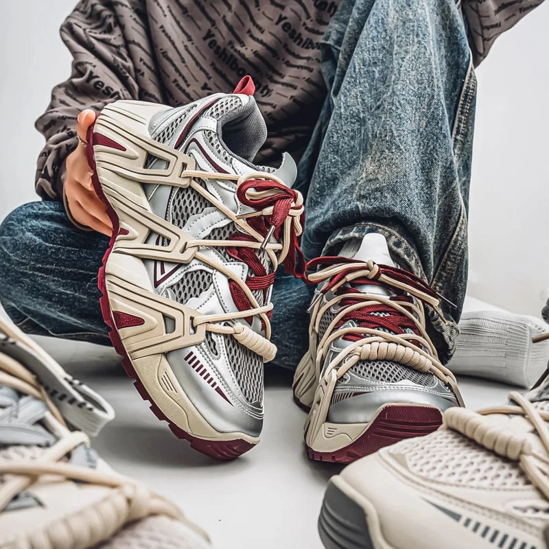 2022 New Summer Men's Shoes Breathable Men Shoes High Quality Men Casual Shoes Lightweight Walking Shoes Men Sneakers Casual Slip On Dress