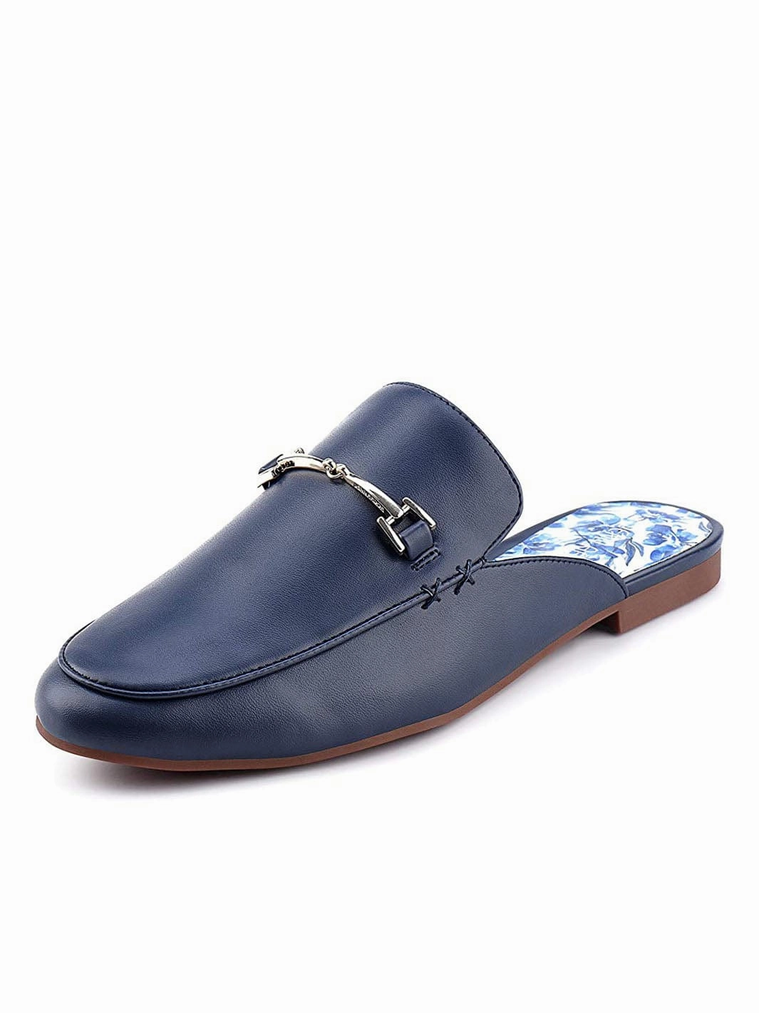 JENN ARDOR Women Smooth Artificial Leather Flat Mules Dream Pairs Slippers