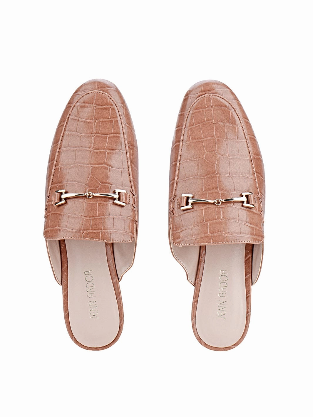 Non Skid Slippers For Seniors JENN ARDOR Women Smooth Artificial Leather Flat Mules