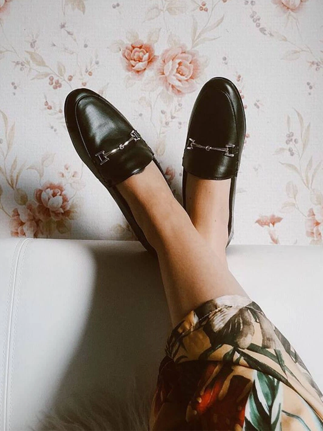 Hawaiian Jesus Slippers JENN ARDOR Women Smooth Artificial Leather Flat Mules