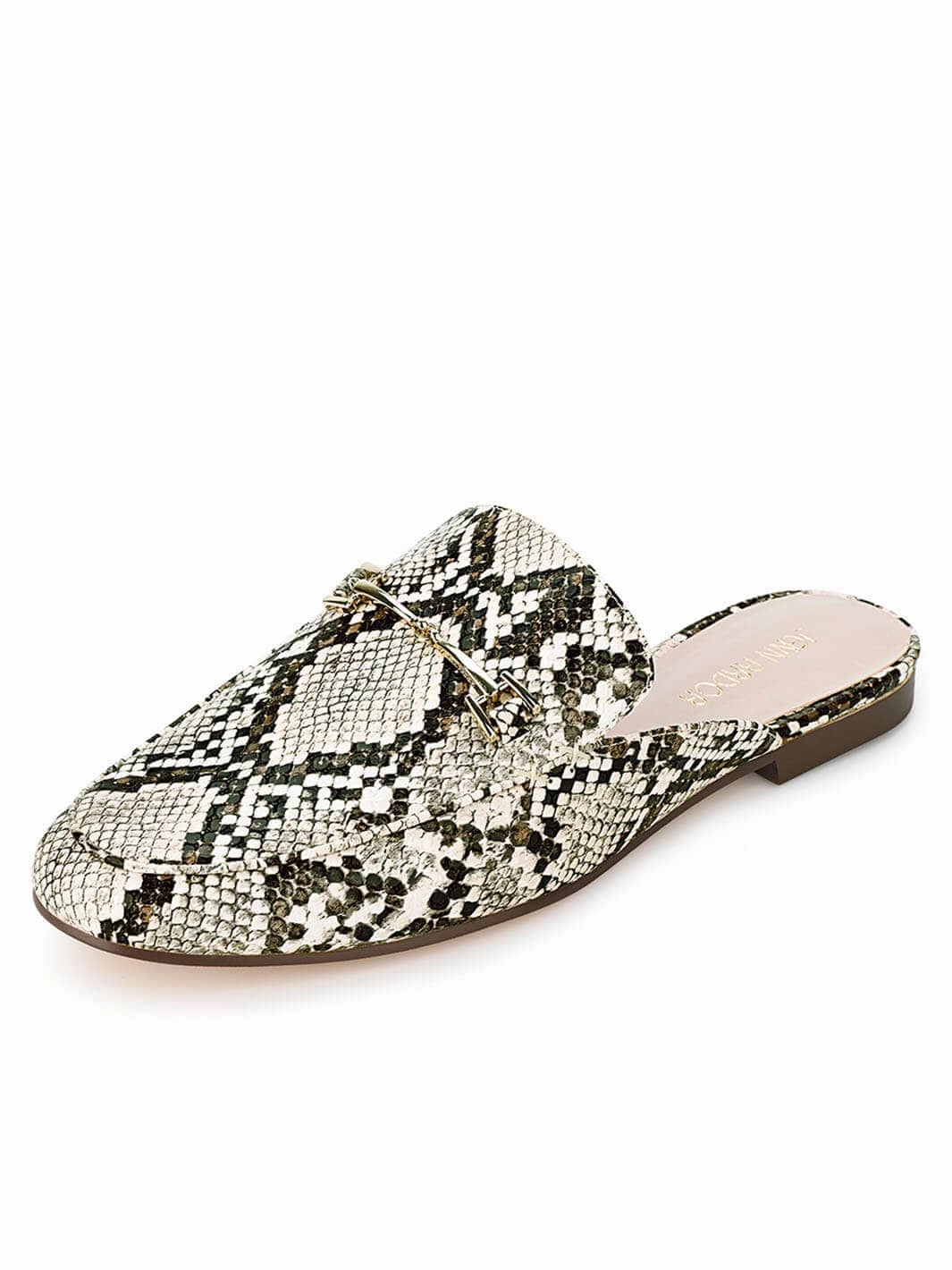 Western Mules And Slides JENN ARDOR Women Smooth Artificial Leather Flat Mules